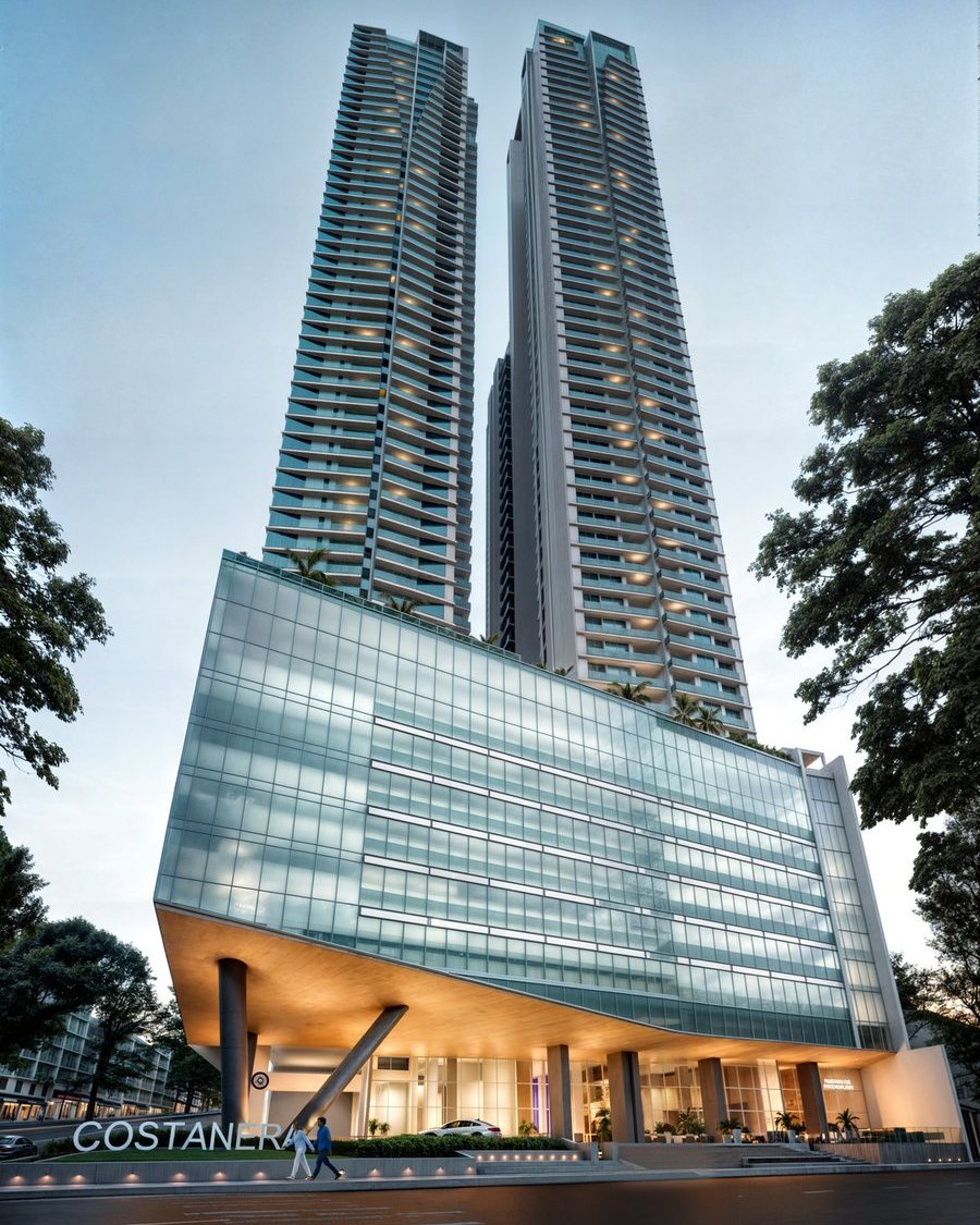 Render de Costanera Aqua, Bella Vista · Avenida Balboa